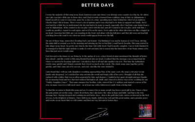 The Backstory of Better Days